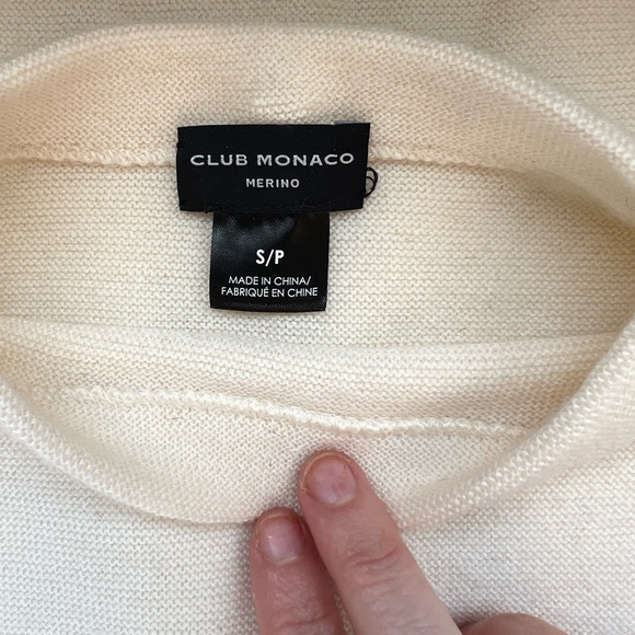 Club Monaco Tommie Wool Crewneck - PERFECT used condition. - Picture 8 of 8